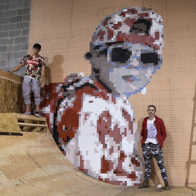 Half-pipe portrait
